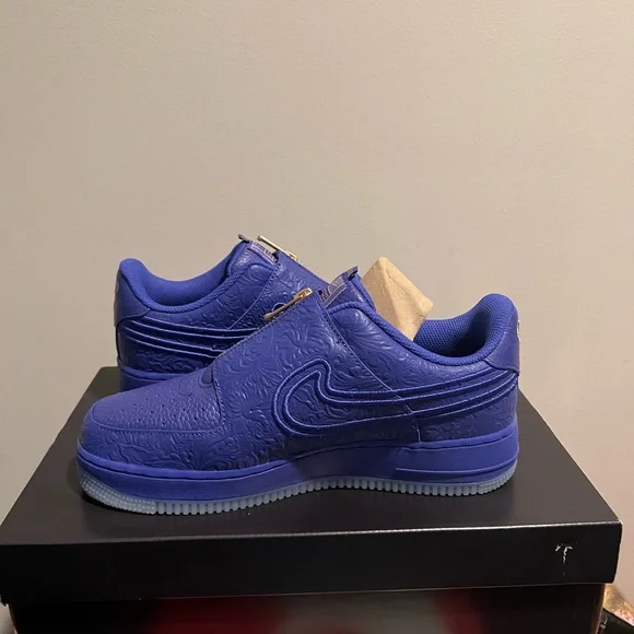 Nike Women's Air Force 1 Low LXX Zip Serena Williams Lapis Nike Women's Air Force 1 Low LXX Zip Serena Williams Lapis
